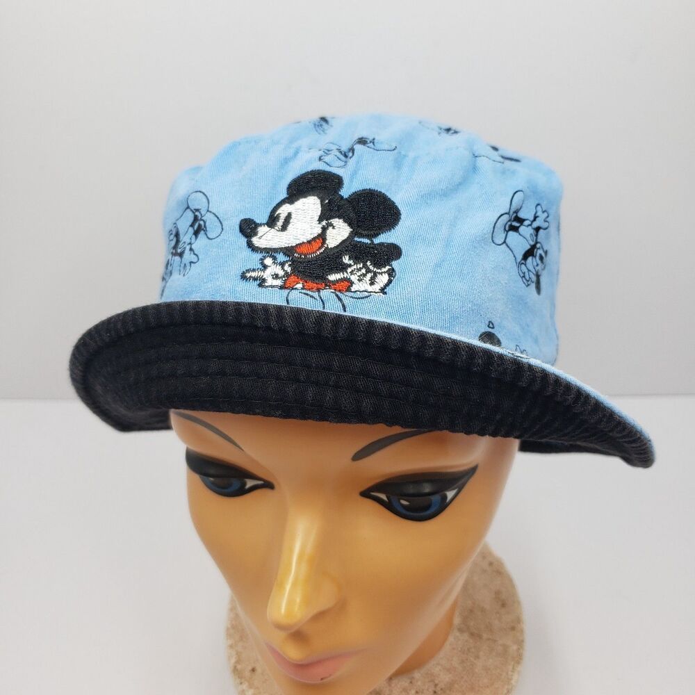 Vintage Disney Mickey Mouse Reversible Bucket Hat